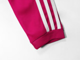 2014-15 Mens Real Madrid away pink Long Sleeve Retro soccer Jersey