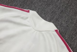 2026-27 Mens Real Madrid Beige Long Pull Training Suit  A26073#