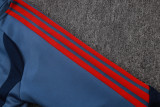 2026-27 Bayern Munich Slate Blue Long-Pull Training Suit  A26072#