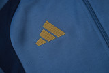 2026-27 Bayern Munich Slate Blue Long-Pull Training Suit  A26072#