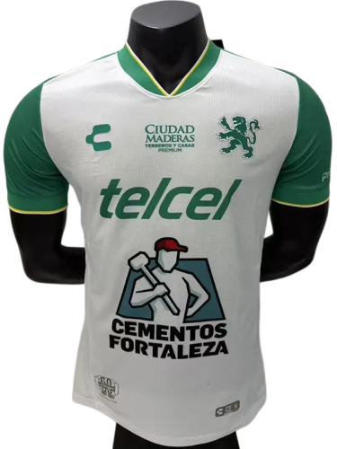 2026-27 Mens Leon Away White Player Version Soccer Jersey