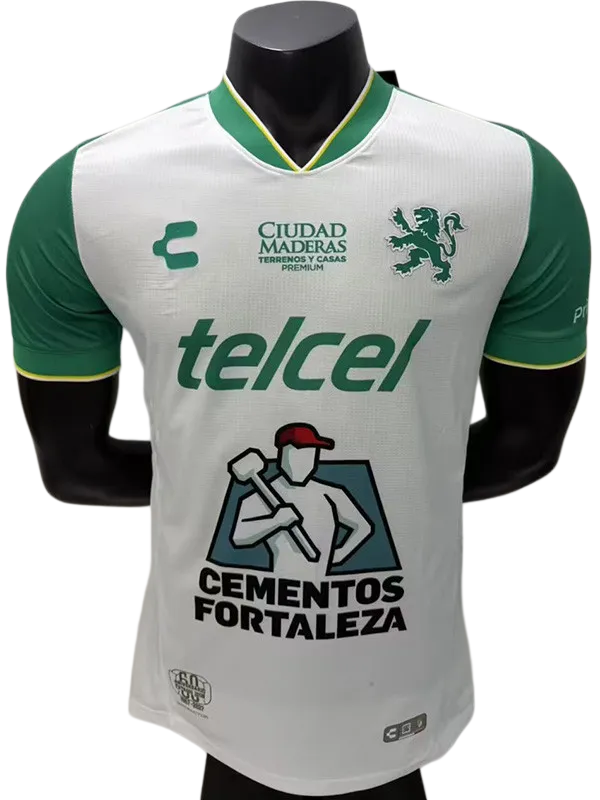 2026-27 Mens Leon Away White Player Version Soccer Jersey