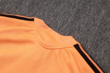 2026-27 Mens Arsenal Orange Long Pull Training Suit  A26076#