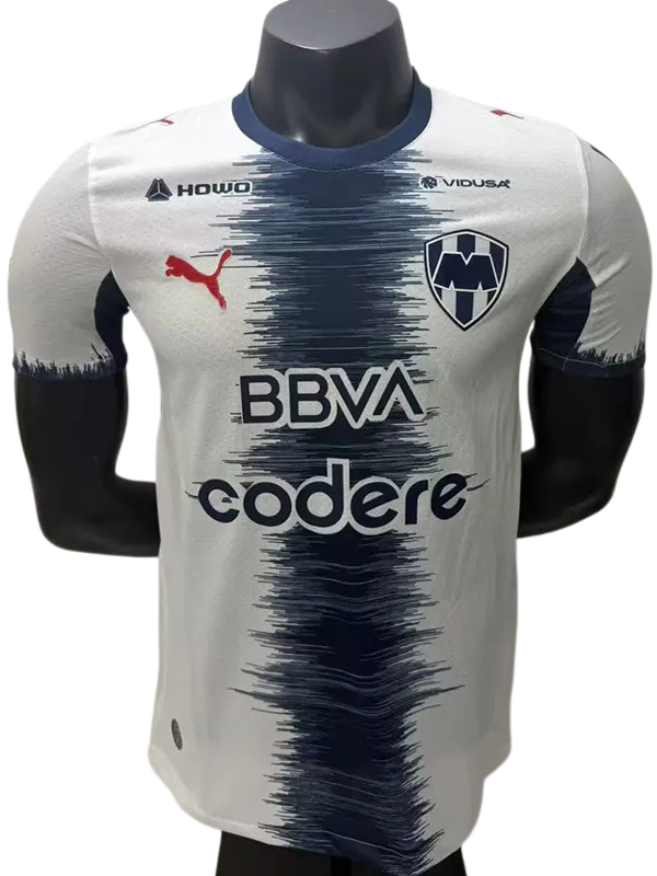 2026-27 Mens Monterrey Away White Player Version Soccer Jersey