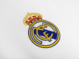 2019-20 Real Madrid Home White Long Sleeve Retro Soccer Jersey