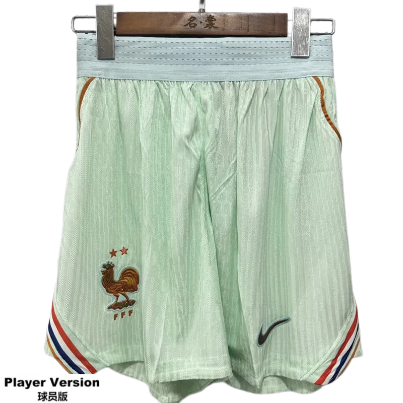 2026-27 France Away Green Player Version Shorts Pants