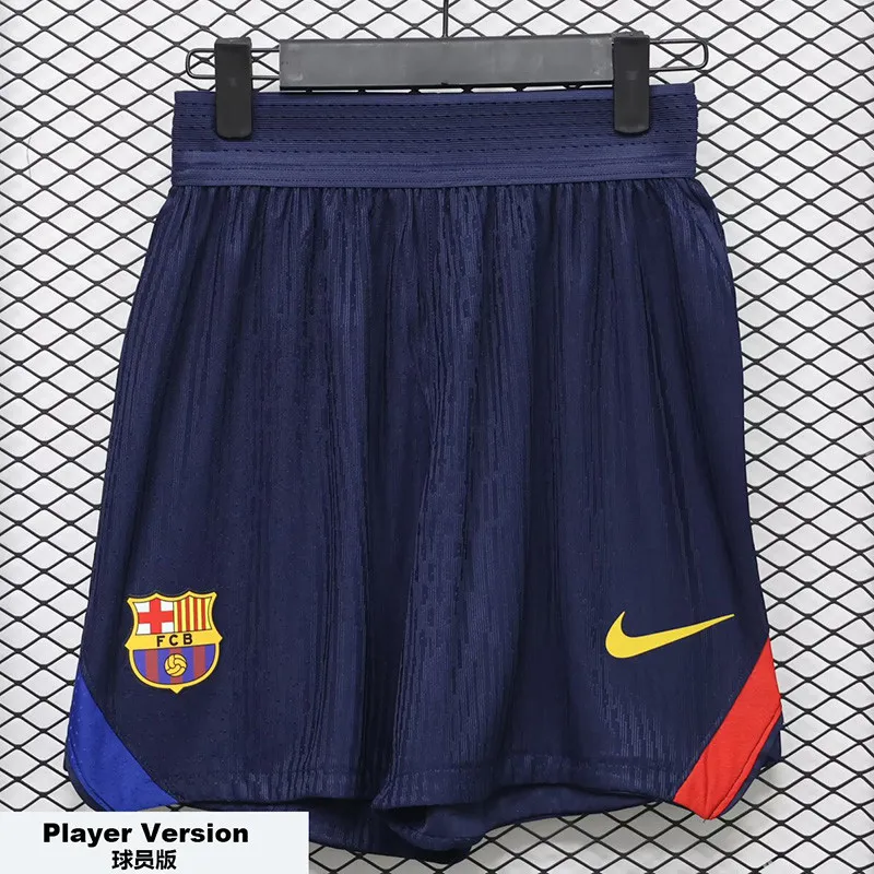 2026-27 Barcelona Home Player Version Shorts Pants