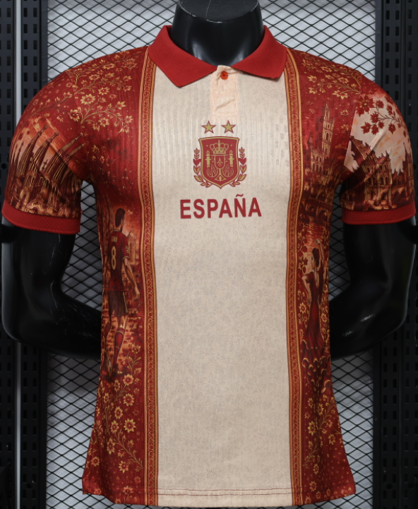 2026-27 Mens Spain Special Edition Player Version Soccer Jersey