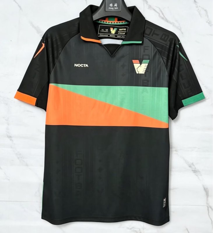 2026-27 Mens Venezia FC Home Black Fans Soccer Jersey