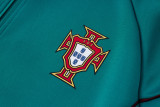 2026-27 Portugal Green Long-Pull Training Suit  A26063#