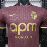 2026-27 Mens  AS Monaco Away Player Version Soccer Jersey