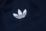 2026-27 Germany Navy Blue Long-Pull Training Suit  A26057#