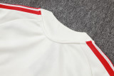 2026-27 Bayern Munich Beige Long-Pull Training Suit  A26064#