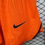 2026-27 Netherlands Away Orange Player Version Shorts Pants