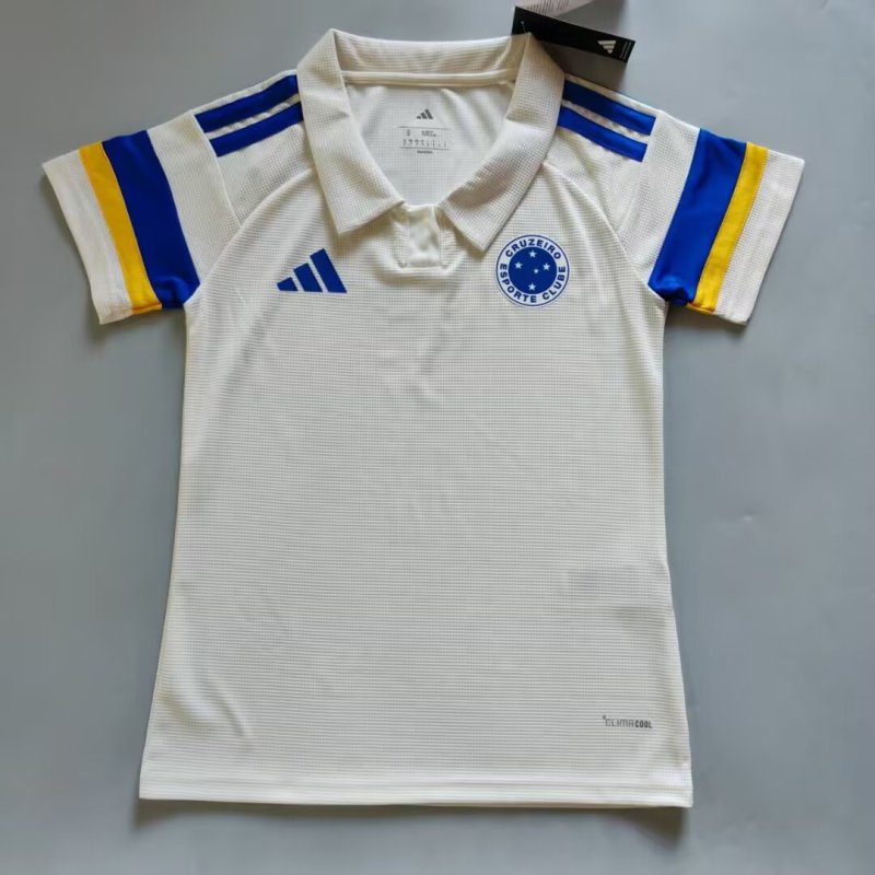 2026-27 Women Cruzeiro Third Away White Soccer Jersey