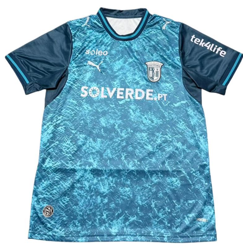2026-27 Mens Braga Third Away Blue Soccer Jersey