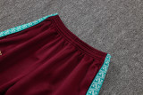 2026-27 Portugal Maroon Long-Pull Training Suit  A26062#