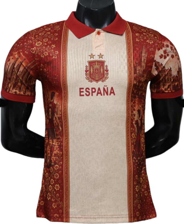 2026-27 Mens Spain Special Edition Player Version Soccer Jersey