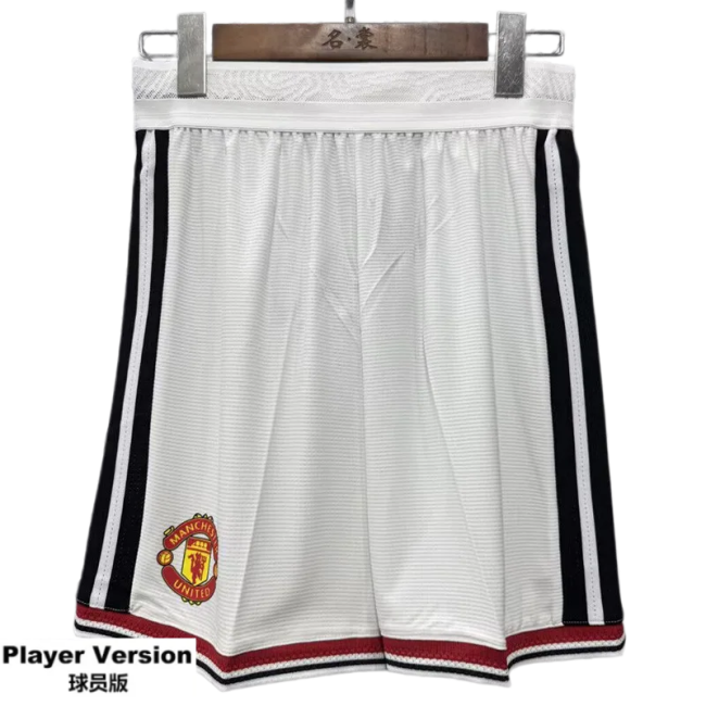 2026-27 Mens Manchester United Home Player Version Shorts Pants