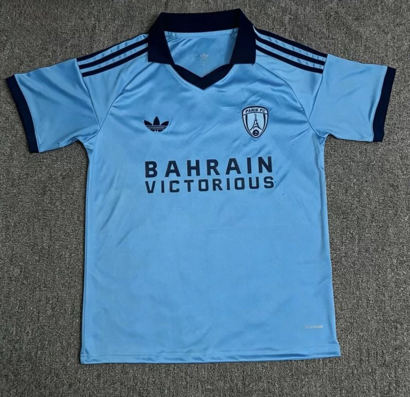 2026-27 Mens PSG Paris Away Blue Fans Soccer Jersey