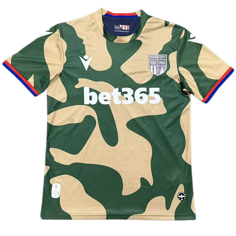 2026-27 Mens Stoke City Away Green Soccer Jersey
