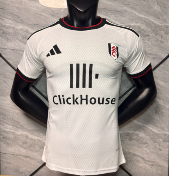 2026-27 Mens Fulham Home White Player Version Soccer Jersey