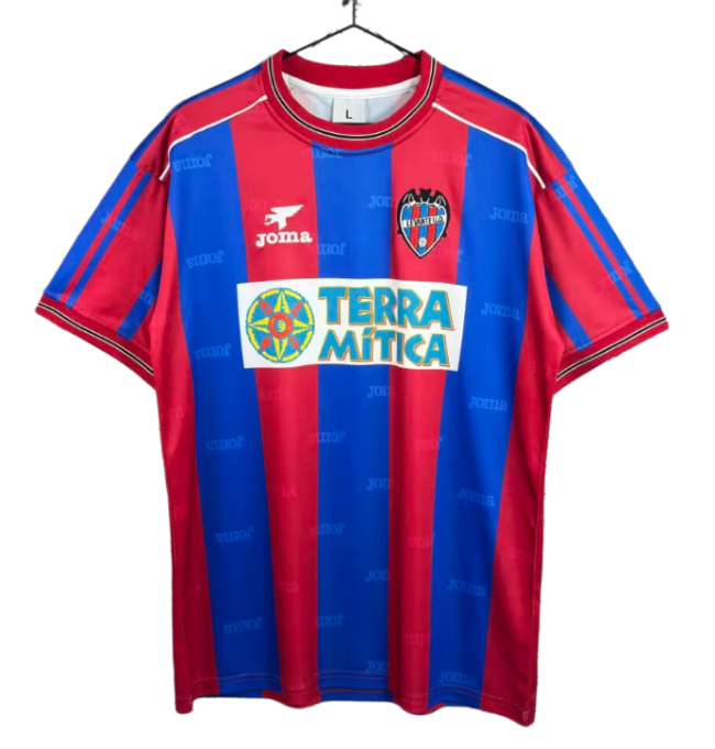 1999-2000 Mens Levante UD Home Retro Soccer Jersey