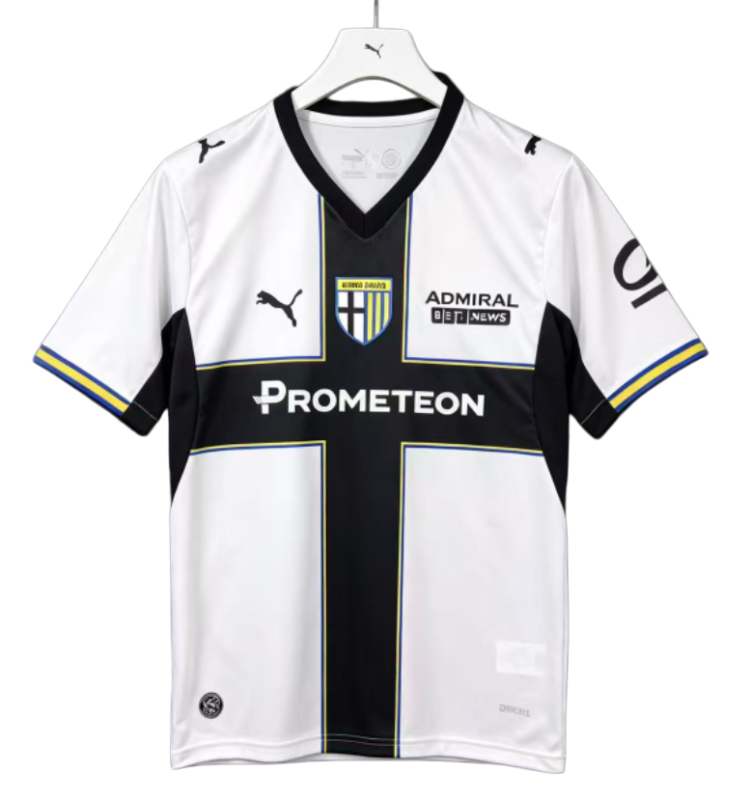 2026-27 Mens Parma Home White  Soccer Jersey