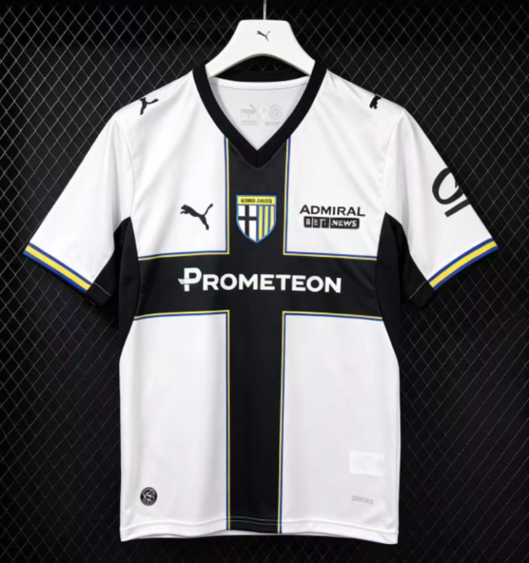 2026-27 Mens Parma Home White  Soccer Jersey