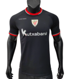 2026-27 Mens Athletic Bilbao away black Player version soccer Jersey