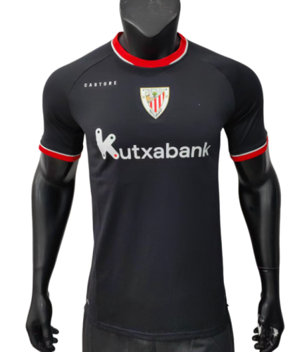 2026-27 Mens Athletic Bilbao away black Player version soccer Jersey