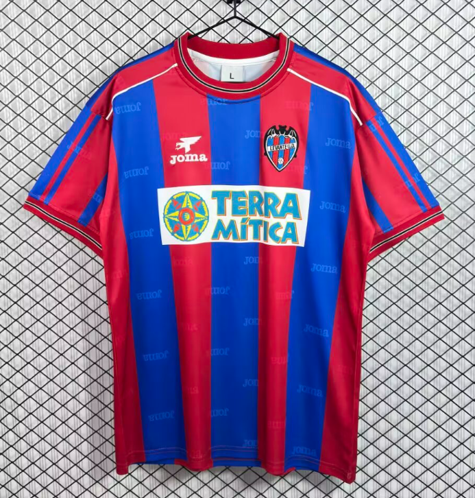 1999-2000 Mens Levante UD Home Retro Soccer Jersey