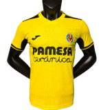 2026-27 Villarreal Home Yellow Player Version Soccer Jersey
