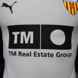 2026-27 Valencia Home White Player Version Soccer Jersey