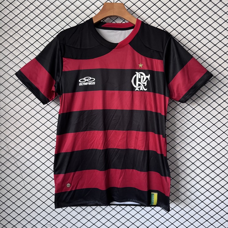 2009-2010 Mens Flamengo Home Retro soccer Jersey