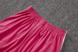 2026-27 Real Madrid Pink Half Pull Training Suit B26084#