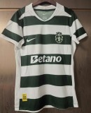 2026-27 Women Sporting Lisbon Home Green Soccer Jersey