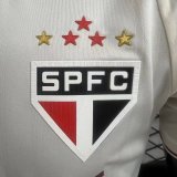 2026-27 Sao Paulo Third Away White Player Version Soccer Jersey