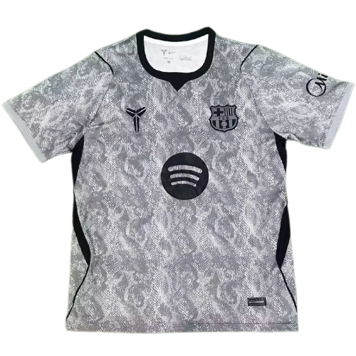 2026-27 Mens Barcelona Gray Goalkeeper Fans Soccer Jersey
