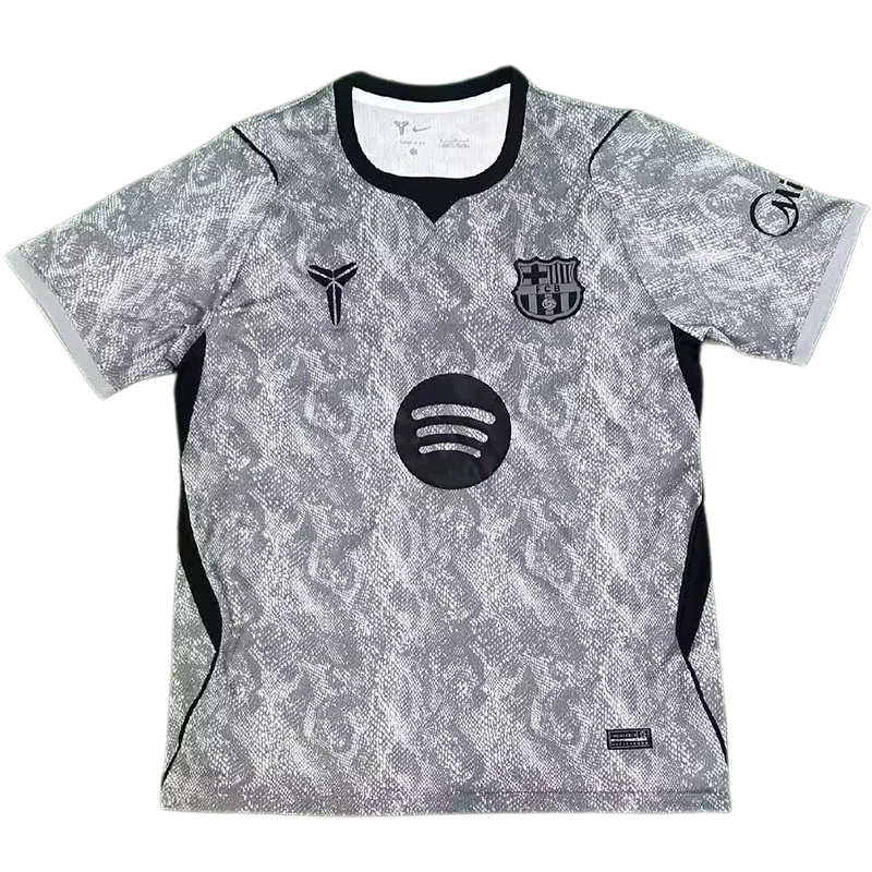 2026-27 Mens Barcelona Gray Goalkeeper Fans Soccer Jersey
