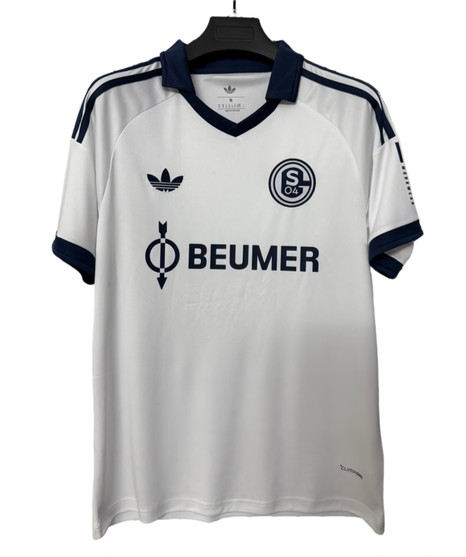 2026-27 Schalke 04 Away White Fans Soccer Jersey
