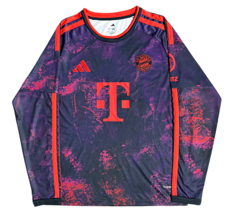 2026-27 Bayern Munich Third Away Long Sleeve Soccer Jersey
