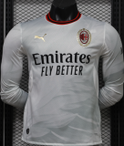 2026-27 Mens AC Milan away Player version Long sleeve Soccer Jersey