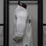 2026-27 Mens AC Milan away Player version Long sleeve Soccer Jersey