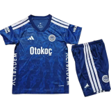 2026-27 Kids Fenerbahce Third Away Blue Soccer Jersey