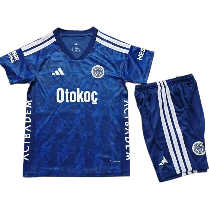 2026-27 Kids Fenerbahce Third Away Blue Soccer Jersey