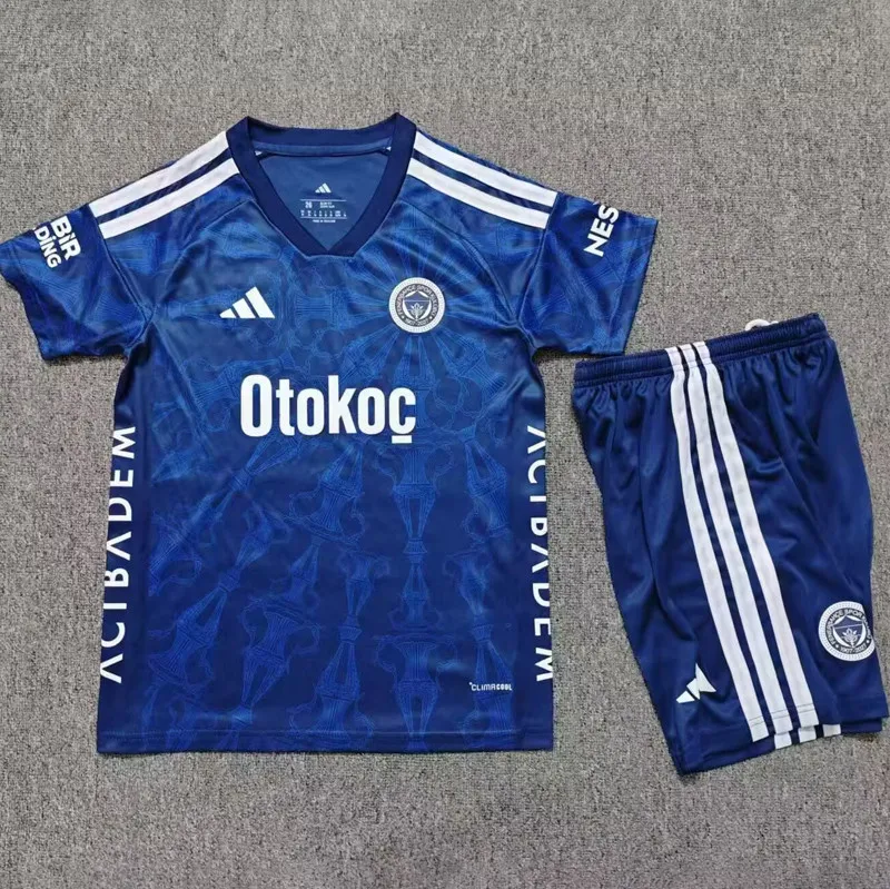 2026-27 Kids Fenerbahce Third Away Blue Soccer Jersey