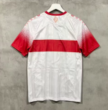 2026-27 Mens Stuttgart  Home White Soccer Jersey