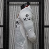 2026-27 Mens AC Milan away Player version Long sleeve Soccer Jersey