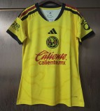 2026-27 Women Club America Home Yellow Soccer Jersey